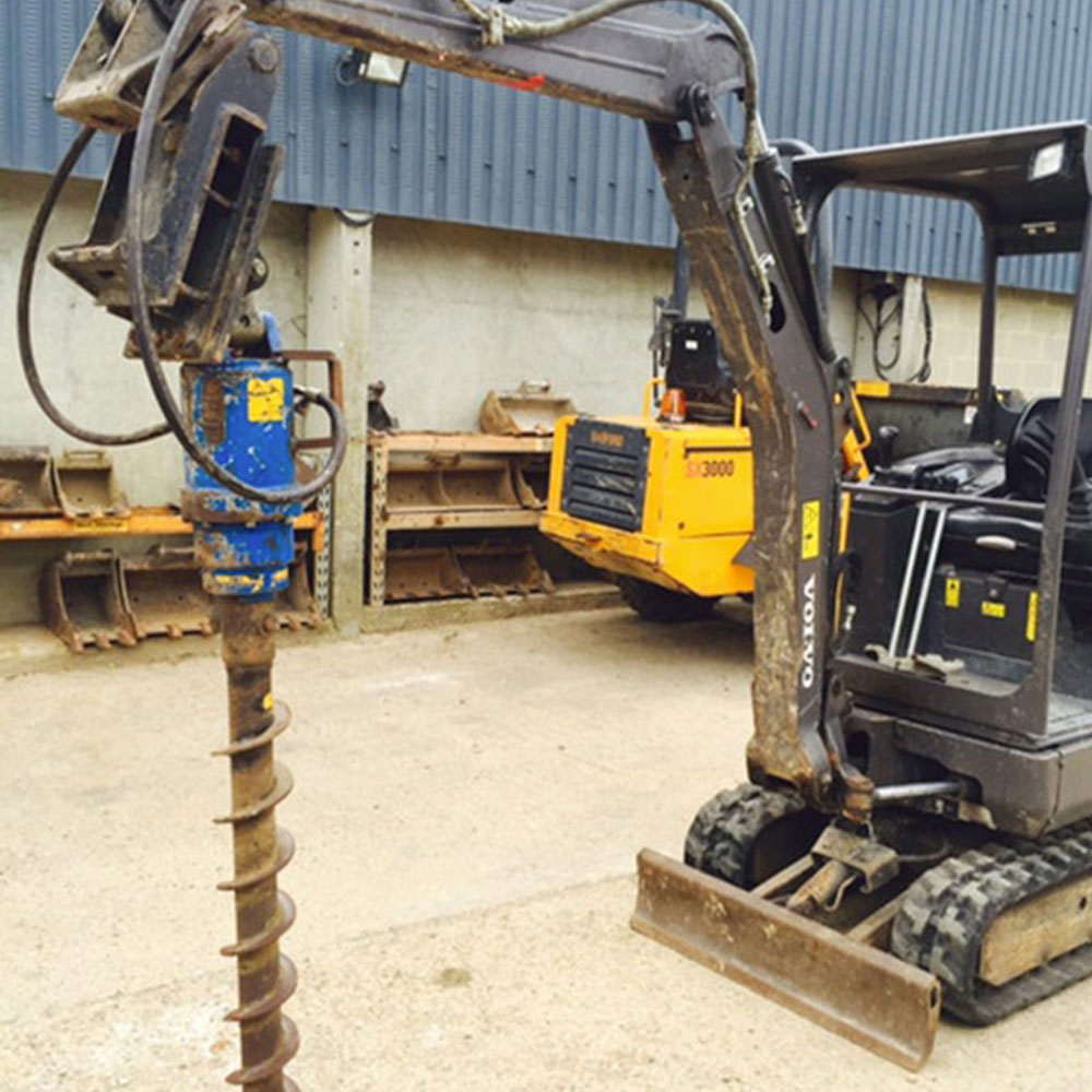Auger Attachments for Mini Diggers